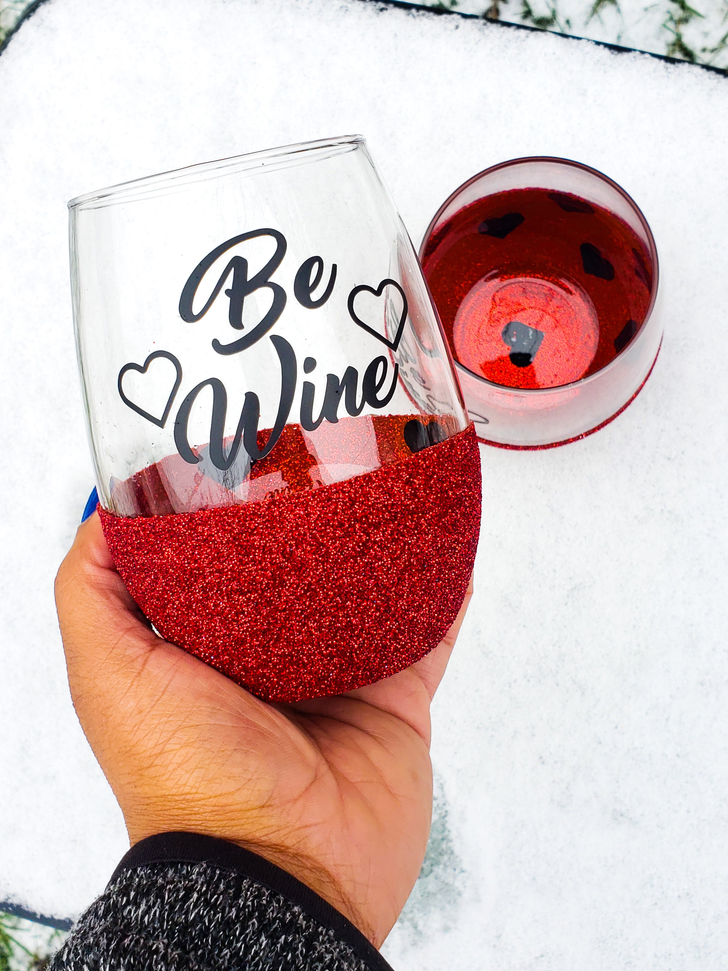 Valentine's Day Wine Tumblers