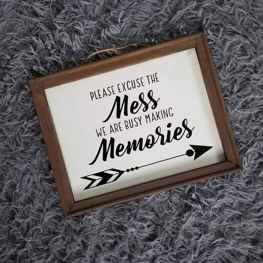 WE ARE BUSY MAKING MEMORIES